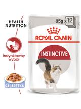 ROYAL CANIN  Instinctive 12x85g w galaretce karma mokra w galaretce dla kotów dorosłych, wybrednych