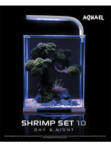 AQUAEL Zestaw Aquael Shrimp Set Smart Day & Night [10l] - czarny