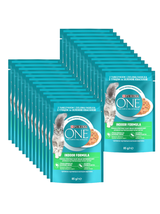 Purina One Indoor Formula Karma dla kotów z tuńczykiem i zielona fasolką 26x85 g
