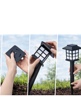 6x lampa ogrodowa solarna