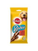PEDIGREE® Rodeo™ 3x123g - przysmak dla dorosłych psów, z wołowiną