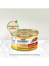 Purina Gourmet Gold kurczak/ wątróbka w sosie 72x85g