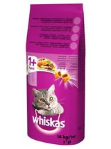 WHISKAS Adult 14 kg - sucha karma dla dorosłego kota, z pyszną wołowiną + niespodzianka dla kota GRATIS!!!