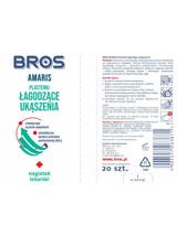 BROS Amaris - plasterki łagodzące ukąszenia 20szt