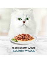 Purina Gourmet Perle Mini Fileciki w sosie Karma dla kotów 60x85g
