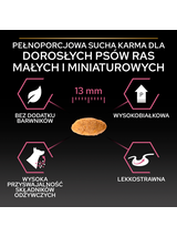 PRO PLAN Sensitive Skin Small & Mini Adult Karma dla psów bogata w łososia 7kg