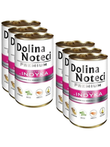 Dolina Noteci PREMIUM bogata w indyka 6 x 400g