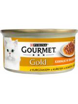 Purina Gourmet Gold Sauce Delight z kurczakiem 24x85g