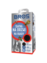 BROS - Siatka na drzwi 140x220 czarna