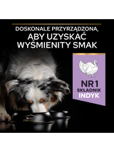 PRO PLAN Sensitive Digestion Medium & Large Adult Karma dla psów bogata w indyka 2,5kg