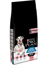 Purina Pro Plan Large Adult Athletic Optiderma, łosoś i ryż 14kg  + niespodzianka dla psa GRATIS!