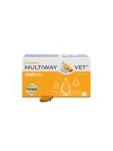 MULTIWAY VET® DUOCAPS OMEGA+ – kapsułki twist-off do suplementacji kwasów tłuszczowych dla psa i kota 60 kapsułek