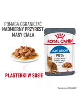 ROYAL CANIN Light  Weight Care12x85g karma mokra w sosie dla kotów dorosłych z tendencją do nadwagi + NIESPODZIANKA DLA KOTA GRATIS!!
