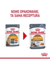 ROYAL CANIN Hair&Skin 12x85g w galaretce karma mokra w galaretce dla kotów dorosłych, zdrowa skóra, piękna sierść + niespodzianka dla kota GRATIS!