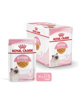 ROYAL CANIN Kitten Instinctive w galaretce 12x85g karma mokra w galaretce dla kociąt do 12 miesiąca życia + Royal Canin piłka dla kota GRATIS!!!