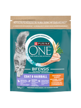 PURINA ONE Coat & Hairball z kurczakiem 750g