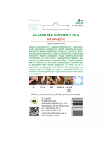 Aksamitka rozpierzchła Mr Majestic mahoniowo-brązowa 0.30g