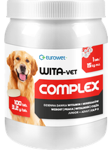 WITA-VET Ca/P = 2, 3,2g Junior+Adult 100 tabletek