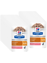 HILL'S PD Prescription Diet Feline k/d łosoś 24x85g - saszetka