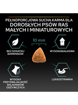 PRO PLAN Sensitive Digestion Small & Mini Karma dla psów bogata w jagnięcinę 7kg+ + niespodzianka dla psa GRATIS!