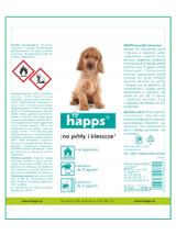 HAPPS Herbal - krople na pchły i kleszcze dla dużych psów 20-40kg + HAPPS -Aerozol na pchły i kleszcze 250ml