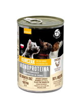 PetRepublic karma monoproteinowa z kurczaka dla psa, kawałki w sosie 400g