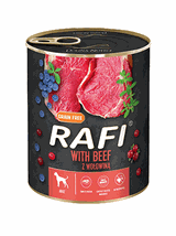DOLINA NOTECI Rafi dla psa mix smaków 30x800g