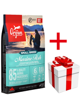 ORIJEN Small Breed Marine Fish 4,5kg+ niespodzianka dla psa GRATIS!