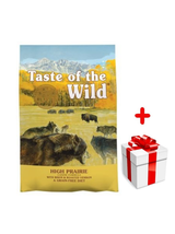 TASTE OF THE WILD High Prairie 12,2kg + niespodzianka dla psa GRATIS!