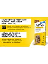 ELANCO AdTab 56mg tabletka na pchły i kleszcze dla psów 1,3-2,5 kg