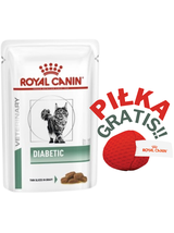 ROYAL CANIN Diabetic DS46 12x85g saszetka + PIŁKA GRATIS!!