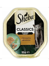 Sheba Classics Karma z dziczyzną w pasztecie dla kota 22x85g