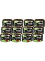 DOLINA NOTECI Super Rafi Cat P&F z dziczyzną i sercami z kurczaka 12x185g