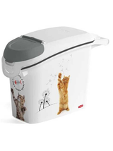 CURVER Love Pets Cats  pojemnik do przechowywania żwirku lub karmy 6kg 23x50x36cm