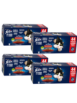 Felix Fantastic MIX smaków w galaretce: 4x(44x85g)