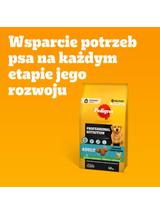 PEDIGREE® Adult Professional Nutrition 12kg z drobiem i warzywami - sucha karma pełnoporcjowa dla dorosłych psów dużych i średnich ras / Opakowanie uszkodzone (7355,7496,7649,7651,7658) !!!