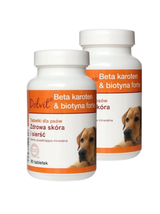Dolvit Beta karoten & biotyna forte 2x90 tabletek