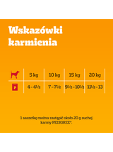 PEDIGREE® Adult Karma mokra dla psów dorosłych, Wybór Smaków w Galaretce, saszetka 80 x 100 g