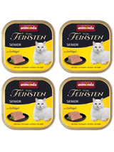 ANIMONDA Vom Feinsten Senior Cat smak: z drobiem 32x100g