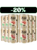 WILD FARM Pate Lamb/Pork 12x800g bezglutenowa karma dla psa