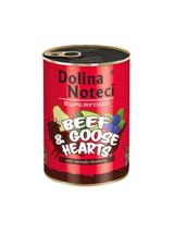 DOLINA NOTECI PREMIUM SUPERFOOD wołowina z sercami z gęsi 400g