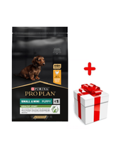 Purina Pro Plan Small & Mini Puppy Optistart, kurczak i ryż 7kg  + niespodzianka dla psa GRATIS!