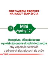 ROYAL CANIN Mini Ageing 12+ 1,5kg karma sucha dla psów dojrzałych po 12 roku życia, ras małych + niespodzianka dla psa GRATIS