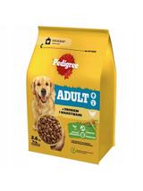 PEDIGREE® Adult 3x2,6 kg z drobiem i warzywami - sucha karma pełnoporcjowa dla dorosłych psów dużych i średnich ras
