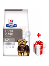 HILL'S PD Prescription Diet Canine L/d Liver Care 1,5kg + niespodzianka dla psa GRATIS!