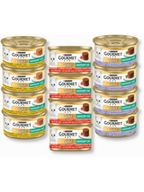 Purina Gourmet Gold kawałki - mix smaków 24x85g