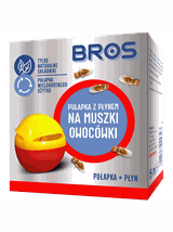 BROS Pułapka z płynem na muszki owocówki