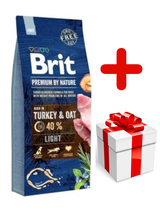 Brit Premium By Nature Light 15kg + niespodzianka dla psa GRATIS!