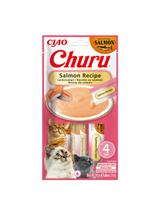 INABA CAT CHURU Salmon Recipe 4x14g