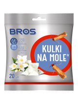 BROS Kulki na mole - kwiatowe 20szt.